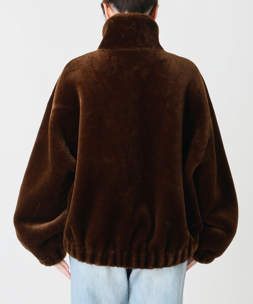plage(プラージュ)の「Vegancode / ヴィ―ガンコード 別注 ECOFUR BOMBER ジャケット(その他アウター・レディース・ナチュラル/ブラウン・FREE)」の22枚目の写真