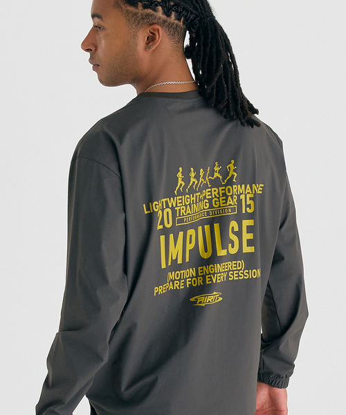 AIRIT(アイリット)の「インパルス オールラウンド ピステ AM1245 OL(Tシャツ/カットソー・メンズ・ダークオリーブ・XXX-LARGE/XX-LARGE/X-LARGE)」の1枚目の写真