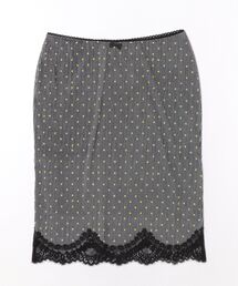 HIGHTIDEFRANKIE/ハイタイドフランキー/Lace Ribbon Midi Skirt