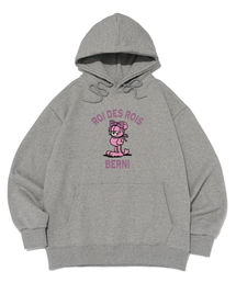 [起毛/非起毛] (BERNI X ROA) ロゴ入りフーディ (グレー)