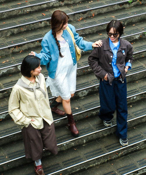 FREAK'S STORE(フリークスストア)の「havehad × FREAK'S STORE/ハブヘッド ミリタリー ジャケット(ミリタリージャケット・レディース・ブラウン/チャコールグレー・フリ-)」の18枚目の写真