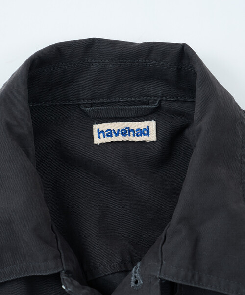 FREAK'S STORE(フリークスストア)の「havehad × FREAK'S STORE/ハブヘッド ミリタリー ジャケット(ミリタリージャケット・レディース・ブラウン/チャコールグレー・フリ-)」の6枚目の写真