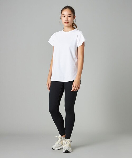 Chacott(チャコット)の「HandsomeCotton チューリップTシャツ(その他トップス・レディース・ピンク系その他/ホワイト/ブラック・L/M)」の19枚目の写真