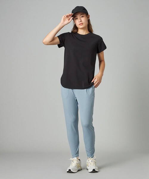 Chacott(チャコット)の「HandsomeCotton チューリップTシャツ(その他トップス・レディース・ピンク系その他/ホワイト/ブラック・L/M)」の4枚目の写真