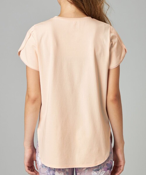 Chacott(チャコット)の「HandsomeCotton チューリップTシャツ(その他トップス・レディース・ピンク系その他/ホワイト/ブラック・L/M)」の14枚目の写真