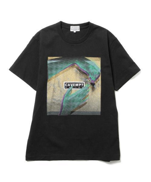 BEAMS T（ビームスティー）の「C.E / LACQUER T（Tシャツ/カットソー・メンズ・ブラック/ホワイト・LARGE/X-LARGE/SMALL/MEDIUM）」の2枚目の写真