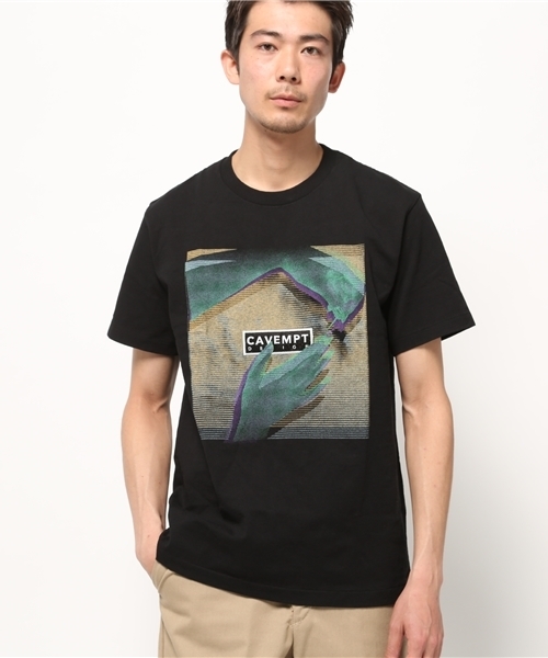 BEAMS T（ビームスティー）の「C.E / LACQUER T（Tシャツ/カットソー・メンズ・ブラック/ホワイト・LARGE/X-LARGE/SMALL/MEDIUM）」の11枚目の写真