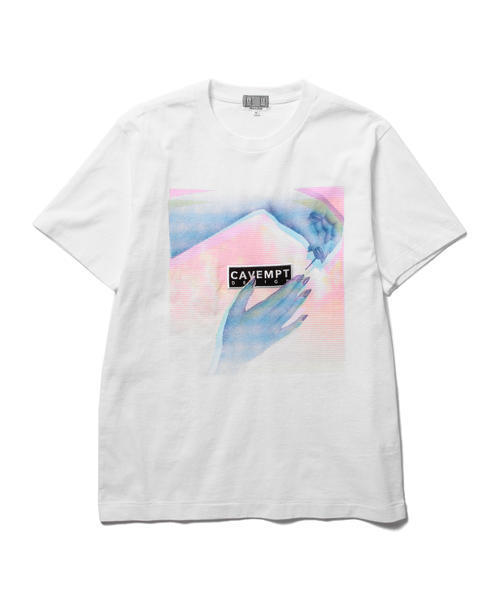 BEAMS T（ビームスティー）の「C.E / LACQUER T（Tシャツ/カットソー・メンズ・ブラック/ホワイト・LARGE/X-LARGE/SMALL/MEDIUM）」の5枚目の写真
