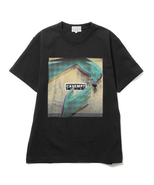 BEAMS T（ビームスティー）の「C.E / LACQUER T（Tシャツ/カットソー・メンズ・ブラック/ホワイト・LARGE/X-LARGE/SMALL/MEDIUM）」の8枚目の写真