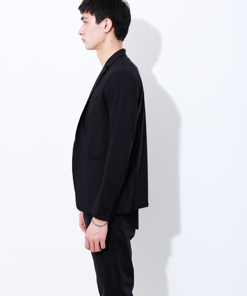 STUDIOUS(ステュディオス)の「STUDIOUS ハイテンションライトジャケット(テーラードジャケット・メンズ・ブラック/カーキ・1/2/3)」の15枚目の写真
