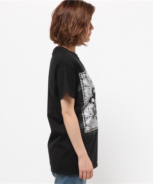 Re Youth（リユース）の「GD Tシャツ ”BANDANA”（Tシャツ/カットソー・レディース・ブラック・SMALL）」の3枚目の写真