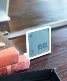 Stadlerform（スタドラフォーム）の「北欧生まれのマルチハイグロメーター Stadler Form/Selina セリナ 時計 温湿度計 ホワイト（生活家電）」