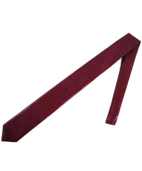 8(eight)(エイト)の「PUレザースリムタイ(ネクタイ・メンズ・レッド/ホワイト/シルバー/ゴールド系その他/ゴールド/ブラック/ワイン・FREE)」の4枚目の写真