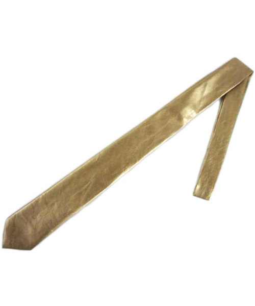 8(eight)(エイト)の「PUレザースリムタイ(ネクタイ・メンズ・レッド/ホワイト/シルバー/ゴールド系その他/ゴールド/ブラック/ワイン・FREE)」の6枚目の写真