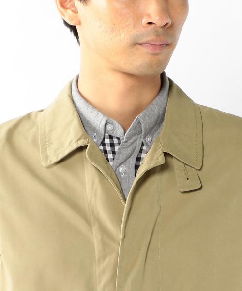 coen（コーエン）の「ポリツイル起毛ステンカラーコート（ステンカラーコート・メンズ・ベージュ/ネイビー・MEDIUM/SMALL/LARGE/X-LARGE）」の19枚目の写真