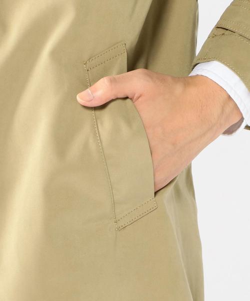 coen（コーエン）の「ポリツイル起毛ステンカラーコート（ステンカラーコート・メンズ・ベージュ/ネイビー・MEDIUM/SMALL/LARGE/X-LARGE）」の11枚目の写真