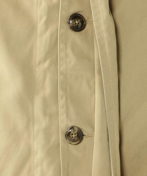 coen（コーエン）の「ポリツイル起毛ステンカラーコート（ステンカラーコート・メンズ・ベージュ/ネイビー・MEDIUM/SMALL/LARGE/X-LARGE）」の15枚目の写真