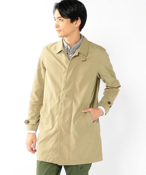 coen（コーエン）の「ポリツイル起毛ステンカラーコート（ステンカラーコート・メンズ・ベージュ/ネイビー・MEDIUM/SMALL/LARGE/X-LARGE）」の7枚目の写真