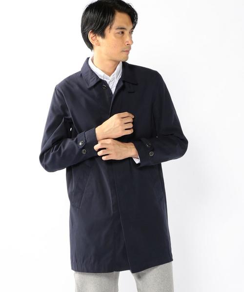 coen（コーエン）の「ポリツイル起毛ステンカラーコート（ステンカラーコート・メンズ・ベージュ/ネイビー・MEDIUM/SMALL/LARGE/X-LARGE）」の8枚目の写真