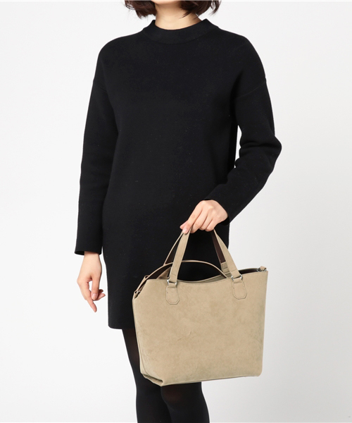 MOUSSY（マウジー）の「CITY HAND BAG（ショルダーバッグ・レディース・ライトベージュ/ブラック/ピンク・FREE）」の16枚目の写真