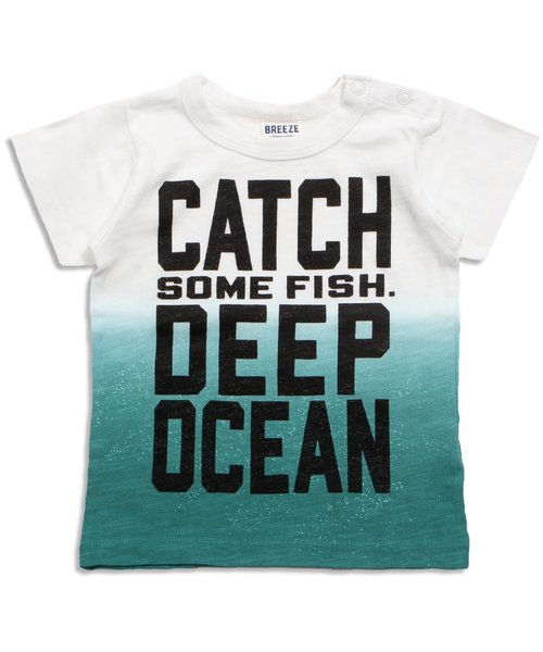 BREEZE(ブリーズ)の「ネット限定オーシャンプリントTシャツ(Tシャツ/カットソー・キッズ・イエロー/グリーン/ブルー・100/110/130/120/140/80/90/95)」の15枚目の写真