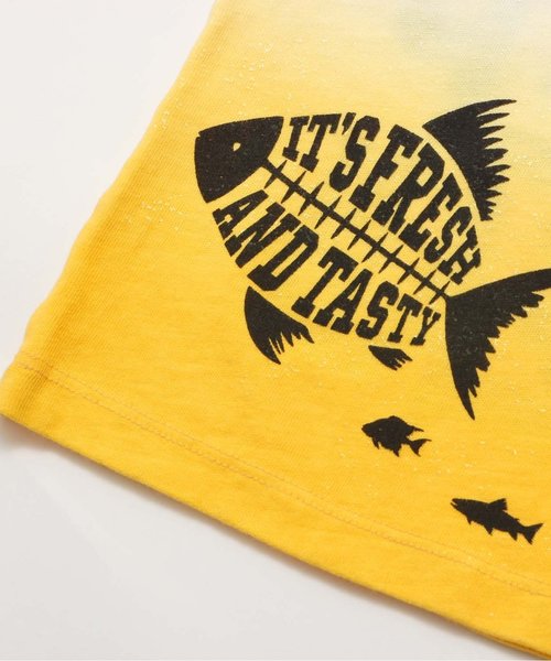 BREEZE(ブリーズ)の「ネット限定オーシャンプリントTシャツ(Tシャツ/カットソー・キッズ・イエロー/グリーン/ブルー・100/110/130/120/140/80/90/95)」の17枚目の写真