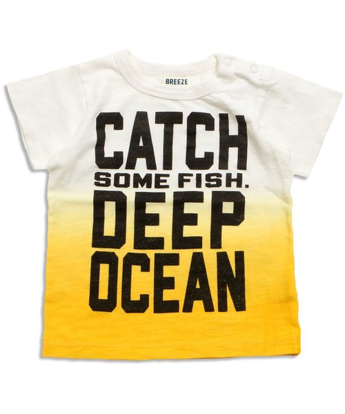 BREEZE(ブリーズ)の「ネット限定オーシャンプリントTシャツ(Tシャツ/カットソー・キッズ・イエロー/グリーン/ブルー・100/110/130/120/140/80/90/95)」の8枚目の写真