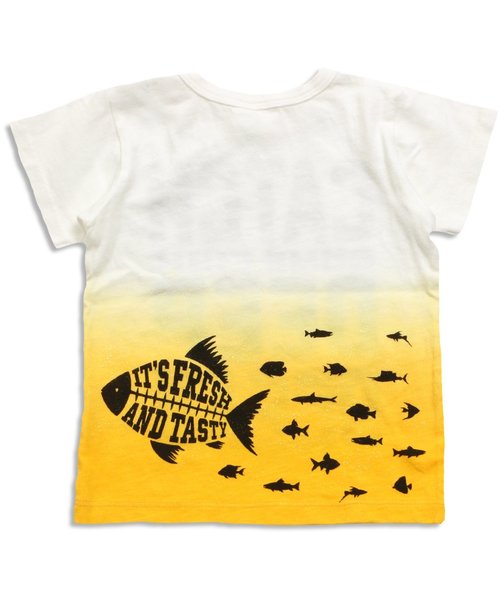 BREEZE(ブリーズ)の「ネット限定オーシャンプリントTシャツ(Tシャツ/カットソー・キッズ・イエロー/グリーン/ブルー・100/110/130/120/140/80/90/95)」の11枚目の写真