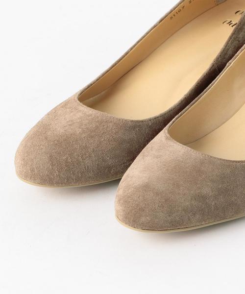 ODETTE E ODILE（オデットエオディール）の「O ラウンド パンプス35○↓↑（パンプス・レディース・ネイビー/モカ/ブラック・24cm/24.5cm/22.5cm/21.5㎝/23.5cm/23cm/22cm/25cm）」の9枚目の写真