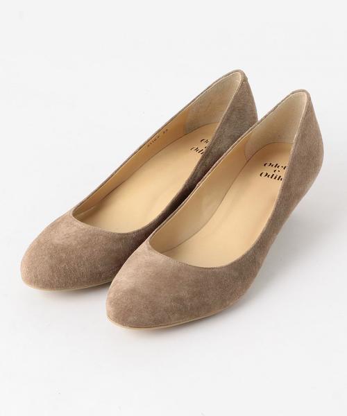 ODETTE E ODILE（オデットエオディール）の「O ラウンド パンプス35○↓↑（パンプス・レディース・ネイビー/モカ/ブラック・24cm/24.5cm/22.5cm/21.5㎝/23.5cm/23cm/22cm/25cm）」の12枚目の写真