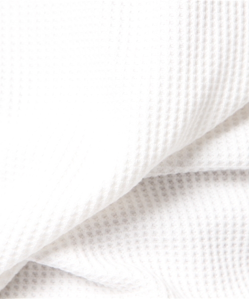 United Athle（ユナイテッドアスレ）の「【UNITED ATHLE】10.3ozヘビーワッフルロングスリーブTシャツ（Tシャツ/カットソー・メンズ・ホワイト/グレー/ブラック・SMALL/MEDIUM/LARGE）」の9枚目の写真