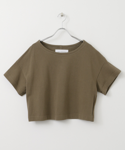 URBAN RESEARCH(アーバンリサーチ)の「UR ゴツゴツ鹿の子トップス(Tシャツ/カットソー・レディース・ブラウン系その他/カーキ/オフホワイト・38)」の3枚目の写真