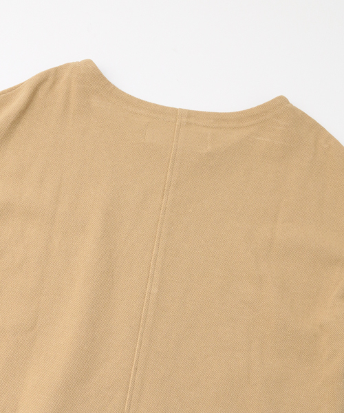 URBAN RESEARCH(アーバンリサーチ)の「UR ゴツゴツ鹿の子トップス(Tシャツ/カットソー・レディース・ブラウン系その他/カーキ/オフホワイト・38)」の8枚目の写真