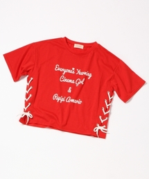repipi armario | ☆nicola×KAYA×repipi☆レースアップTシャツ(Tシャツ/カットソー)