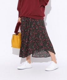 niko and... | ラウンドヘムフレアースカート【niko and ...】(スカート)