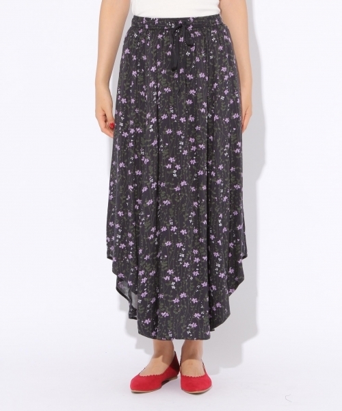 niko and...(ニコアンド)の「ラウンドヘムフレアースカート(スカート・レディース・パープル/レッド/イエロー・3/4)」の18枚目の写真