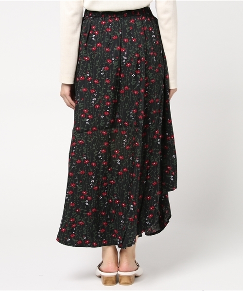 niko and...(ニコアンド)の「ラウンドヘムフレアースカート(スカート・レディース・パープル/レッド/イエロー・3/4)」の10枚目の写真