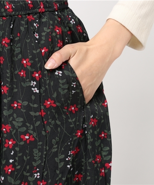 niko and...(ニコアンド)の「ラウンドヘムフレアースカート(スカート・レディース・パープル/レッド/イエロー・3/4)」の9枚目の写真