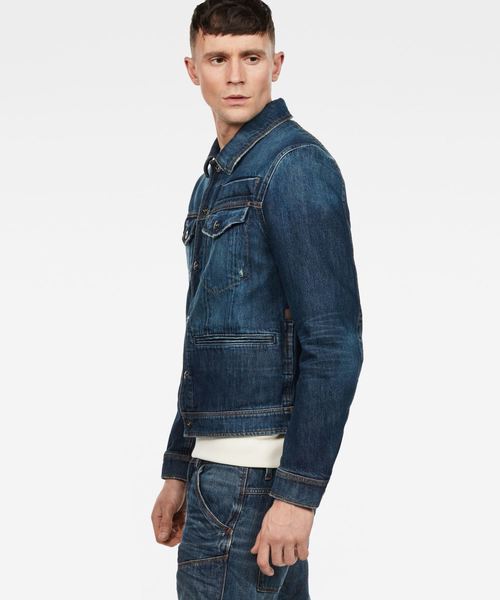 G-STAR（ジースター）の「D-Staq 3D Deconstructed Jacket（デニムジャケット・メンズ・ブルー系その他・SMALL/MEDIUM/X-SMALL）」の6枚目の写真