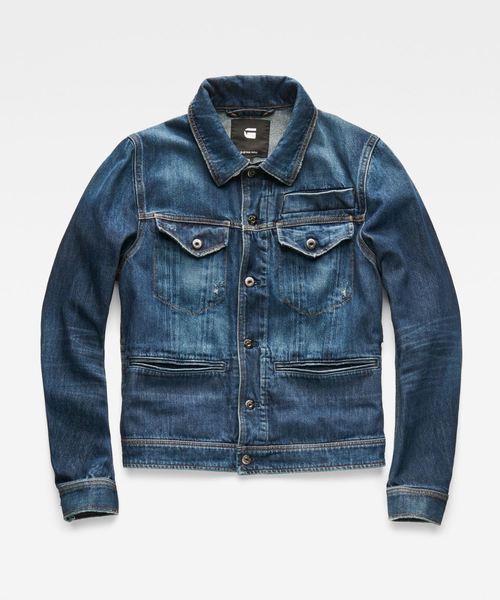 G-STAR（ジースター）の「D-Staq 3D Deconstructed Jacket（デニムジャケット・メンズ・ブルー系その他・SMALL/MEDIUM/X-SMALL）」の4枚目の写真