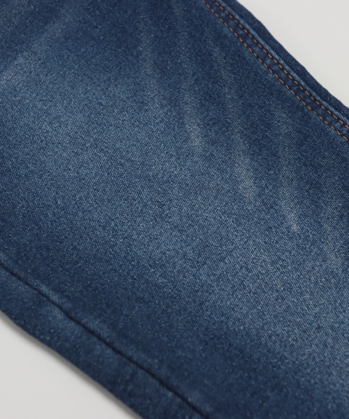 KOBE LETTUCE（コウベレタス）の「あったか裏起毛ボンディングストレッチデニムスキニーパンツ（デニムパンツ・レディース・ブルー/ライトブルー/インディゴブルー/ワンウォッシュ/ブラック/ブルー系・L/LL/M/S/XS/3L/M-Short/L-Short/S-Short/XXL-Short/XL-Short/XS-Short）」の11枚目の写真