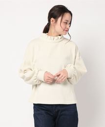 MERLOT | パイルフリルネックプルオーバー680-7527(Tシャツ/カットソー)