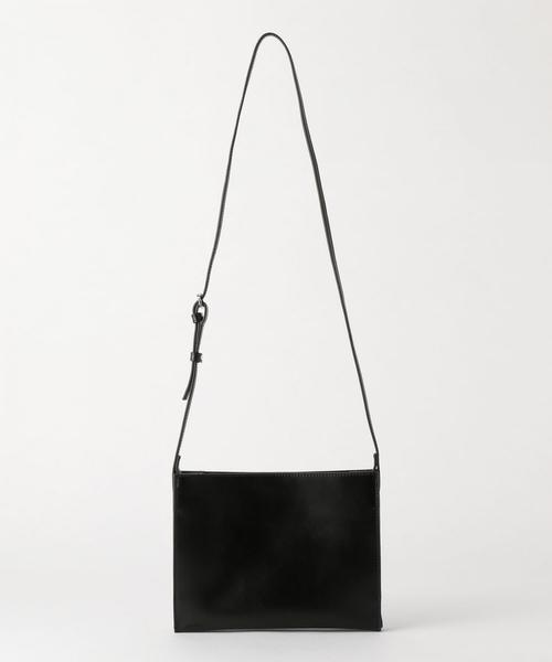 YAHKI（ヤーキ）の「＜YAHKI＞スプリットレザーサコッシュ о（ショルダーバッグ・レディース・シルバー/ブラック・FREE）」の2枚目の写真