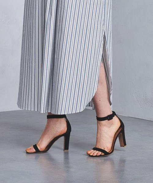 UNITED ARROWS（ユナイテッドアローズ）の「UWSC ストライプ マキシ丈 シャツワンピース（シャツワンピース・レディース・オレンジ/ネイビー・FREE）」の12枚目の写真