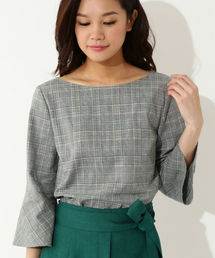 22 OCTOBRE | リネン調リネーラーブラウス(シャツ/ブラウス)