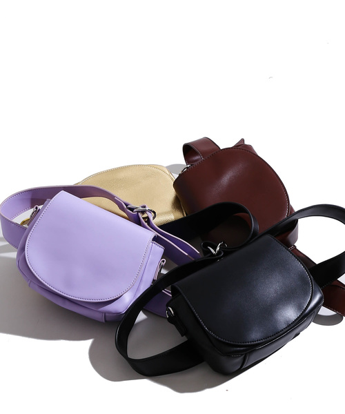 WEGO（ウィゴー）の「WEGO/2WAYウエストバッグ（ボディバッグ/ウエストポーチ・レディース・ブラック/ブラウン/パープル/ゴールド/シルバー・FREE）」の6枚目の写真
