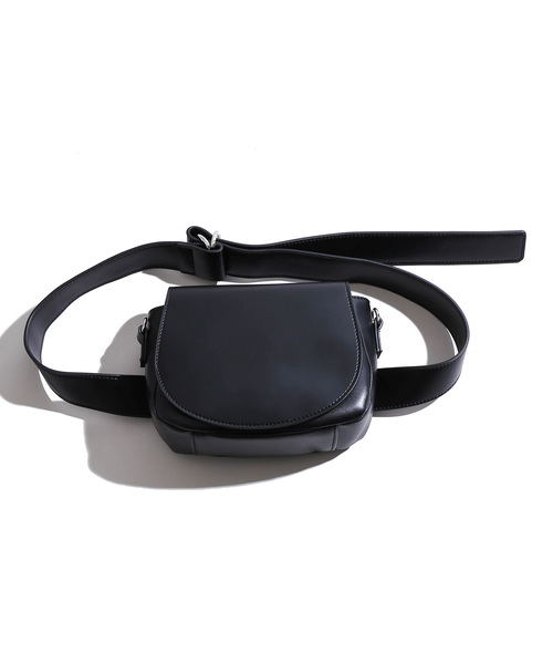 WEGO（ウィゴー）の「WEGO/2WAYウエストバッグ（ボディバッグ/ウエストポーチ・レディース・ブラック/ブラウン/パープル/ゴールド/シルバー・FREE）」の11枚目の写真