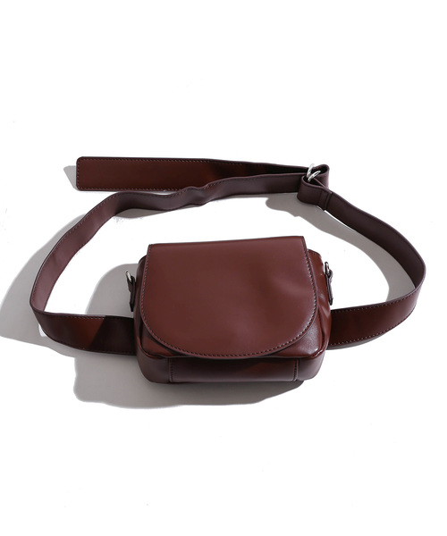 WEGO（ウィゴー）の「WEGO/2WAYウエストバッグ（ボディバッグ/ウエストポーチ・レディース・ブラック/ブラウン/パープル/ゴールド/シルバー・FREE）」の12枚目の写真