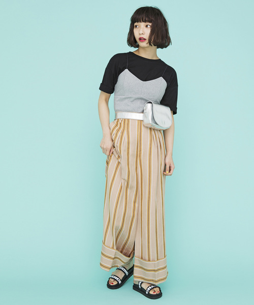 WEGO（ウィゴー）の「WEGO/2WAYウエストバッグ（ボディバッグ/ウエストポーチ・レディース・ブラック/ブラウン/パープル/ゴールド/シルバー・FREE）」の19枚目の写真