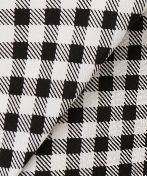 abc-LULU（エービーシールル）の「abc ギンガムバイアス マキシスカート2◆（スカート・レディース・ブラック・38/36/34）」の12枚目の写真